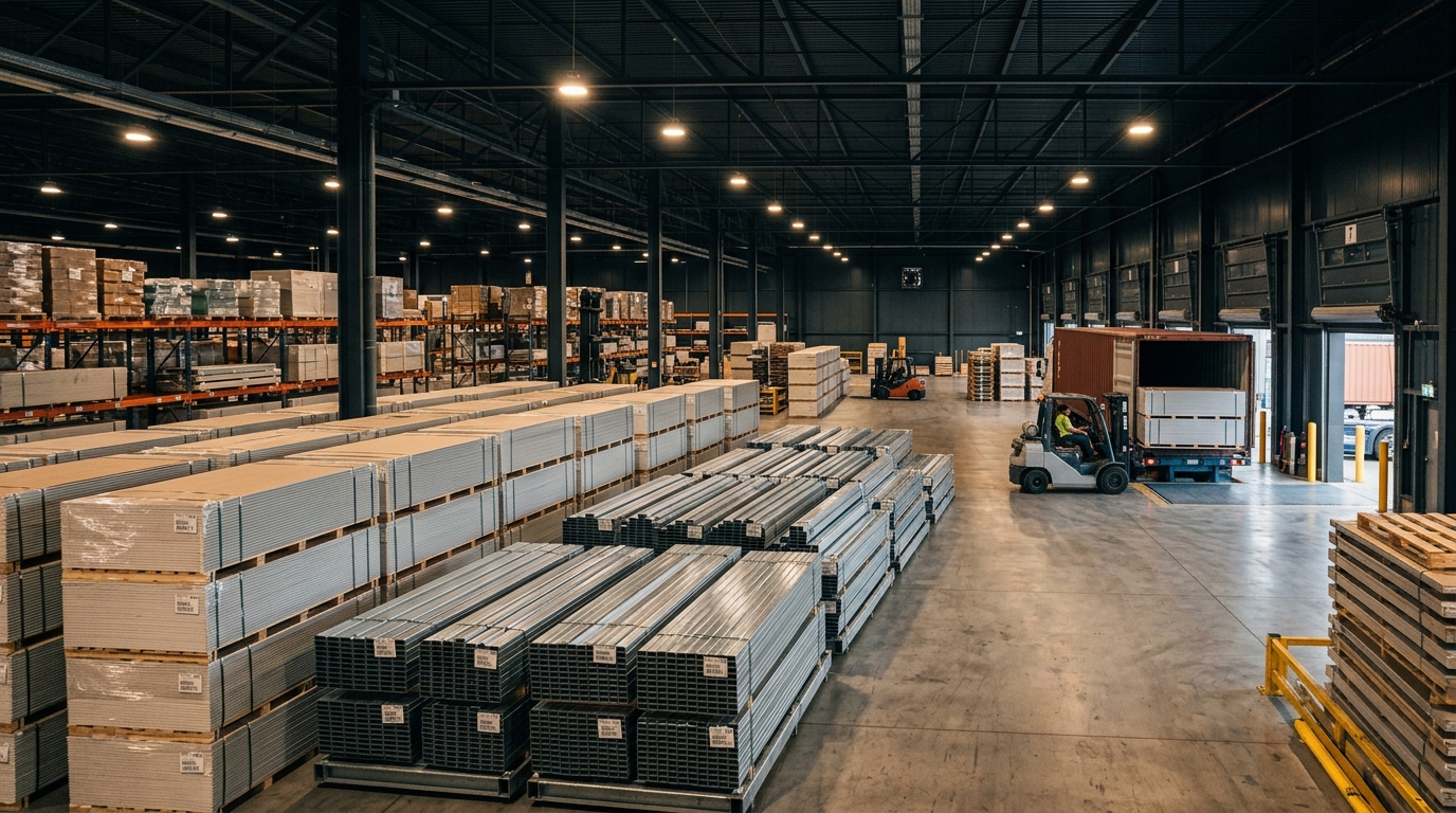 SerDrywall Export Logistics & Container Loading Hub