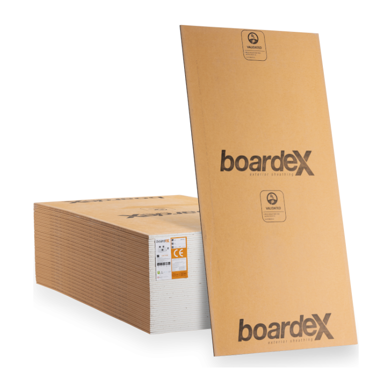 BoardeX Exterior Sheathing Board (Glass Mat Faced - GM-H1-F)