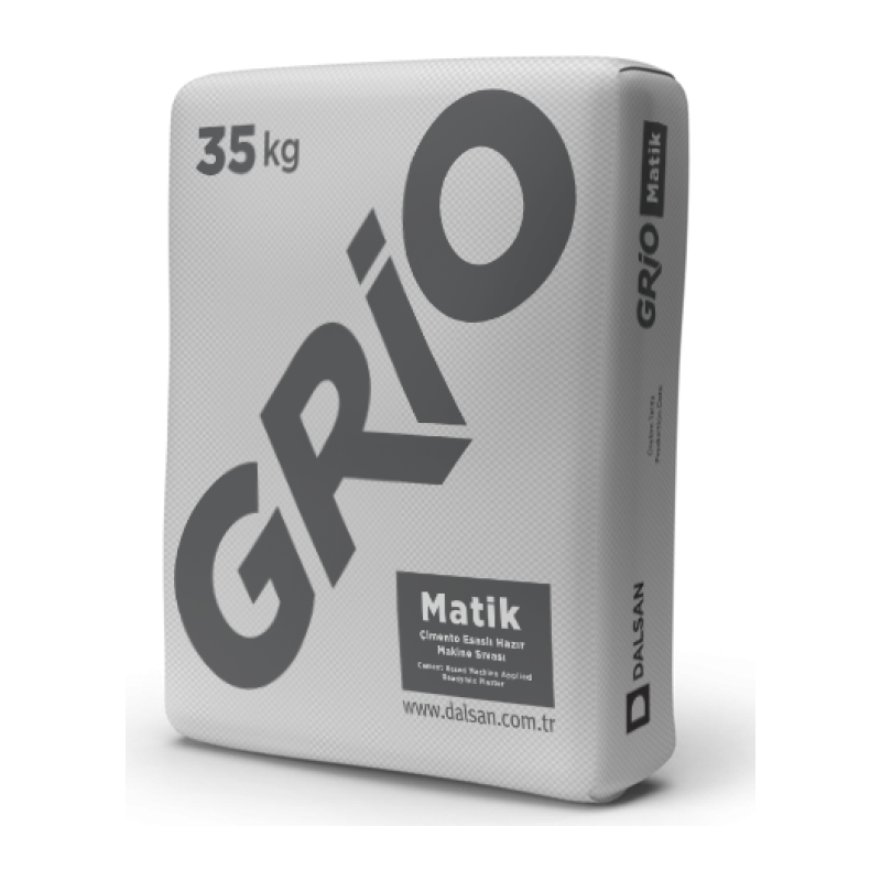 GRIO Matik Cement-Based Machine Spray Plaster