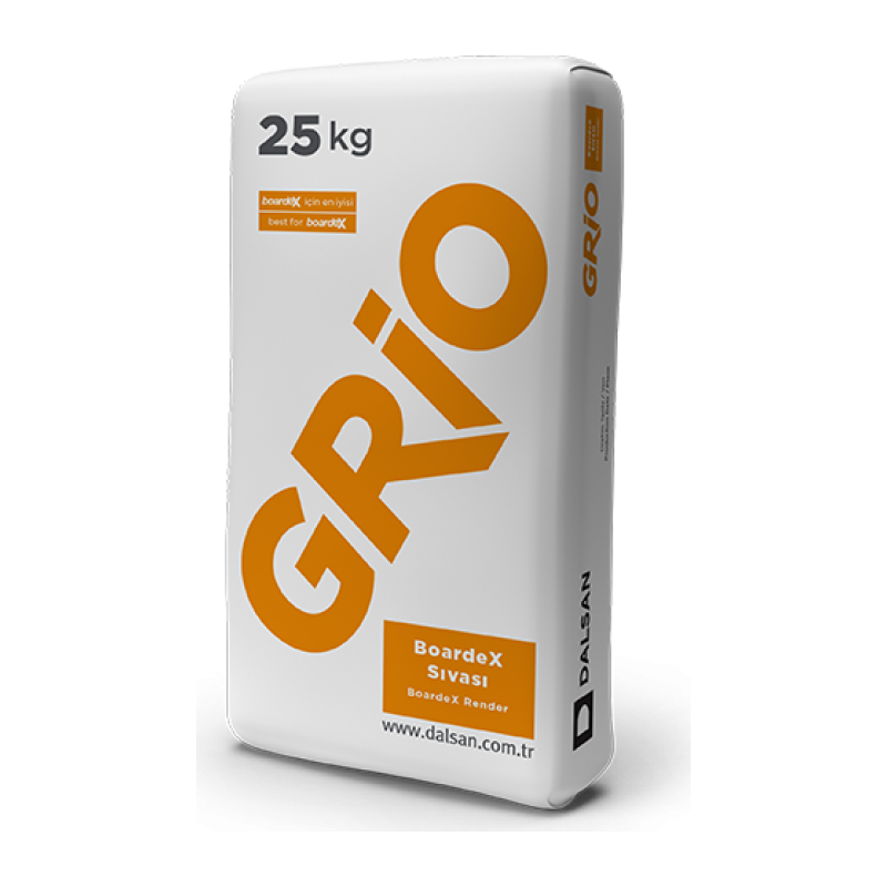 GRIO BoardeX Basecoat & Joint Mortar (Exterior Facade Plaster)